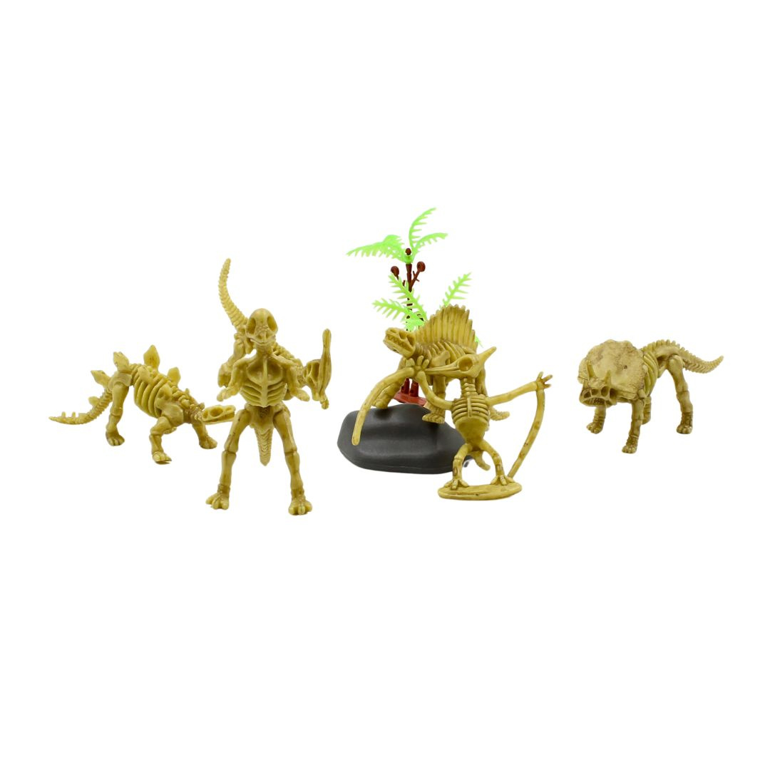 Set diverse figurine dinozauri Dino Skeletons