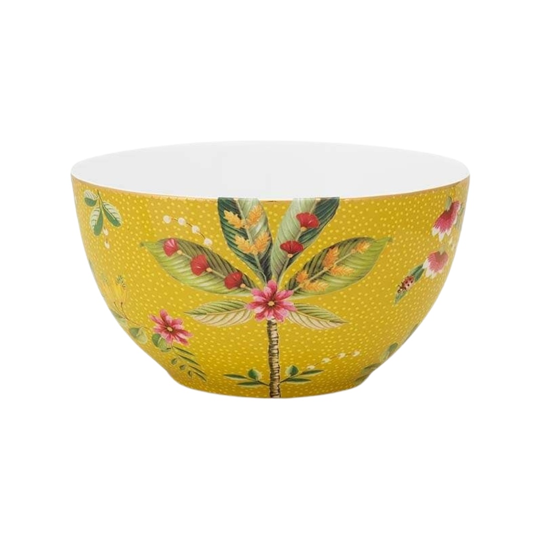 Bol din porțelan, Pip Studio, Yellow, 15 cm, colecția La Majorelle
