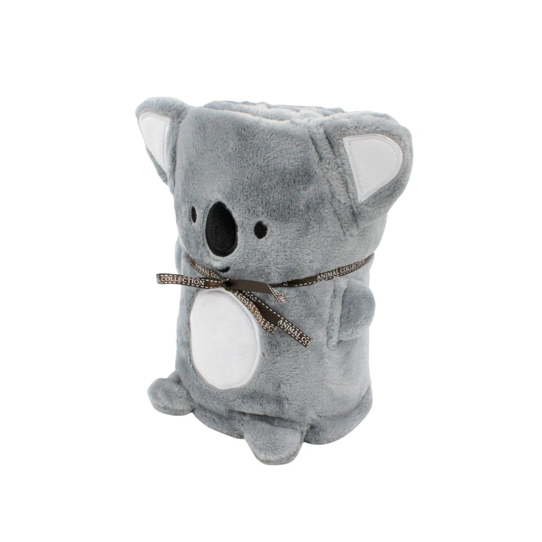 Păturică de pluș cu personaj koala