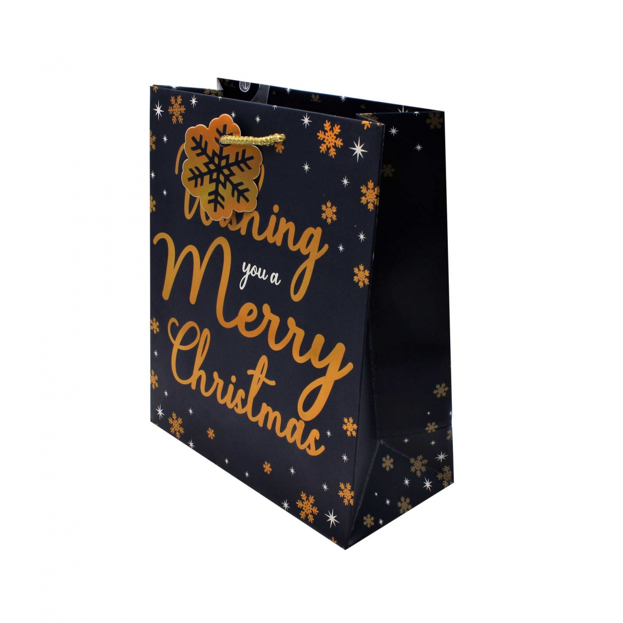 Pungă cadou Crăciun SDE XL WISHING YOU XMAS