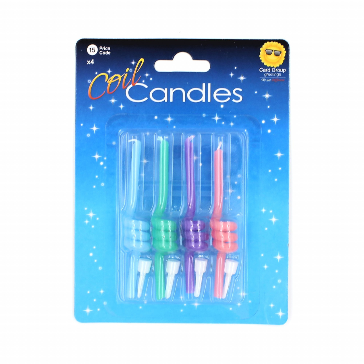 Set lumânări aniversare "Coil candles"