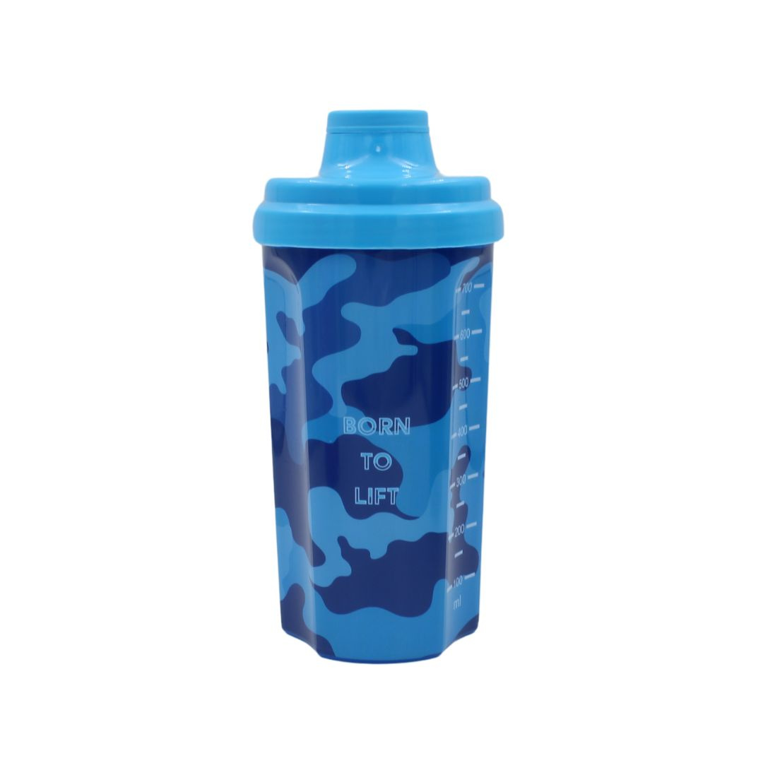 Shaker Born To Lift, Koopman, culoarea bleu, 700ml