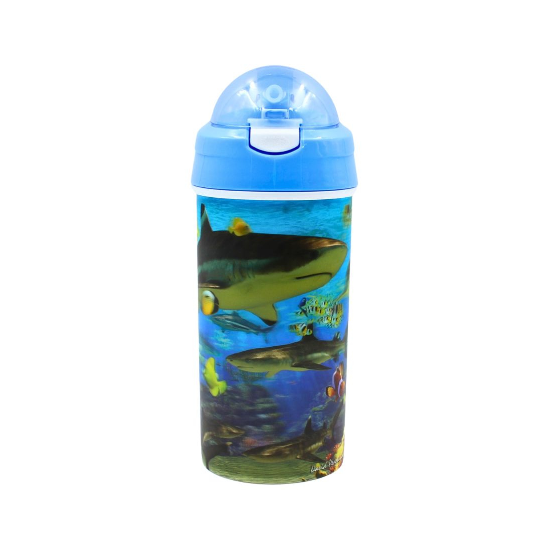Sticlă apă pentru copii model rechin 500ml