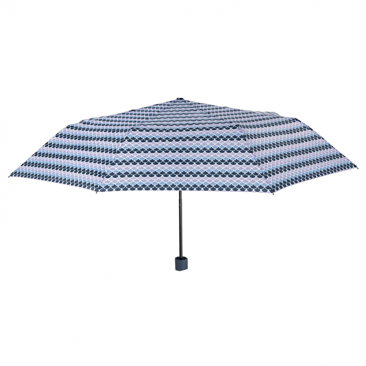 Umbrelă damă MINI manuală Perletti geometrico violet