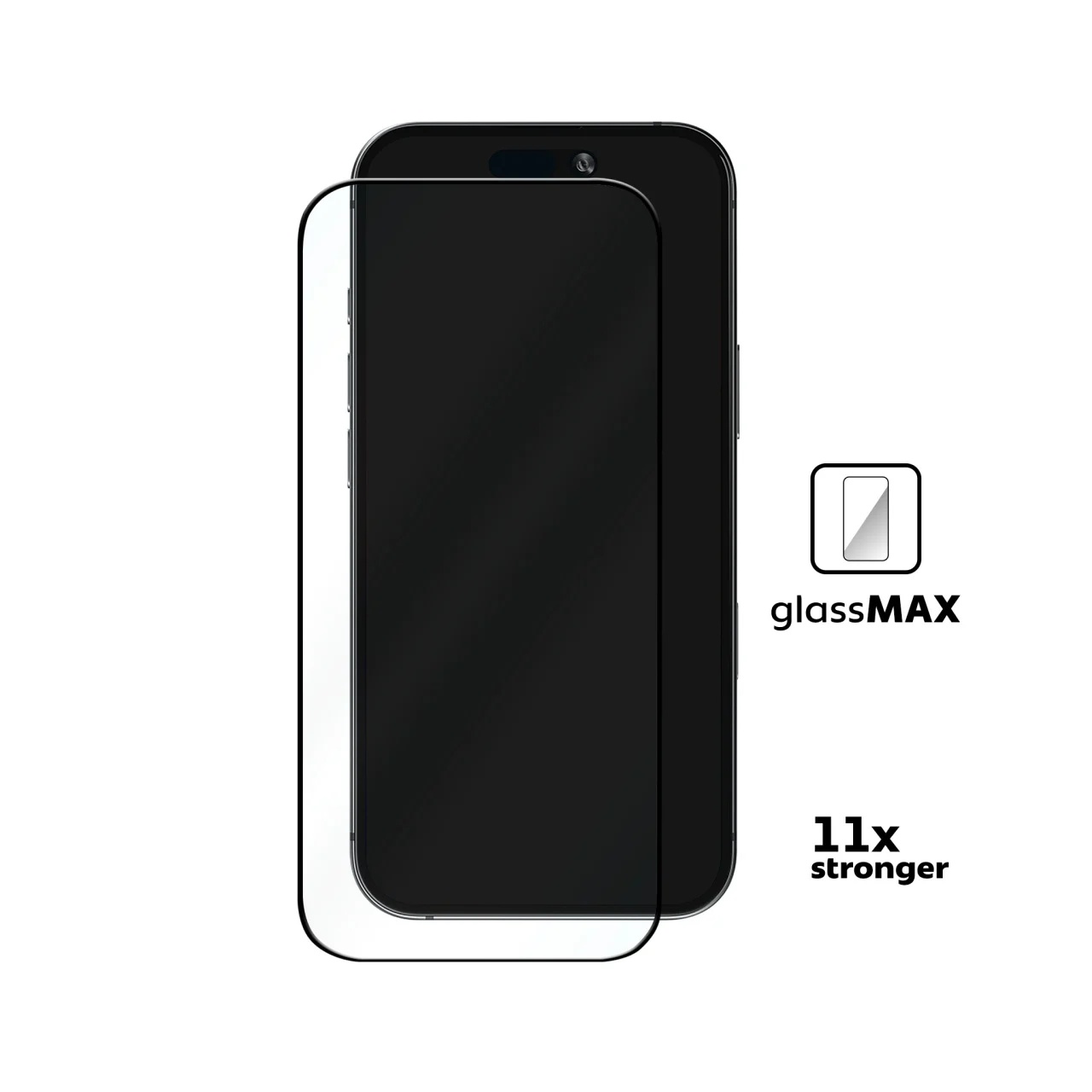 Folie pentru Folie iPhone 18 Pro, 17 Pro, glassMAX 3D Easy Fit, Tempered Glass