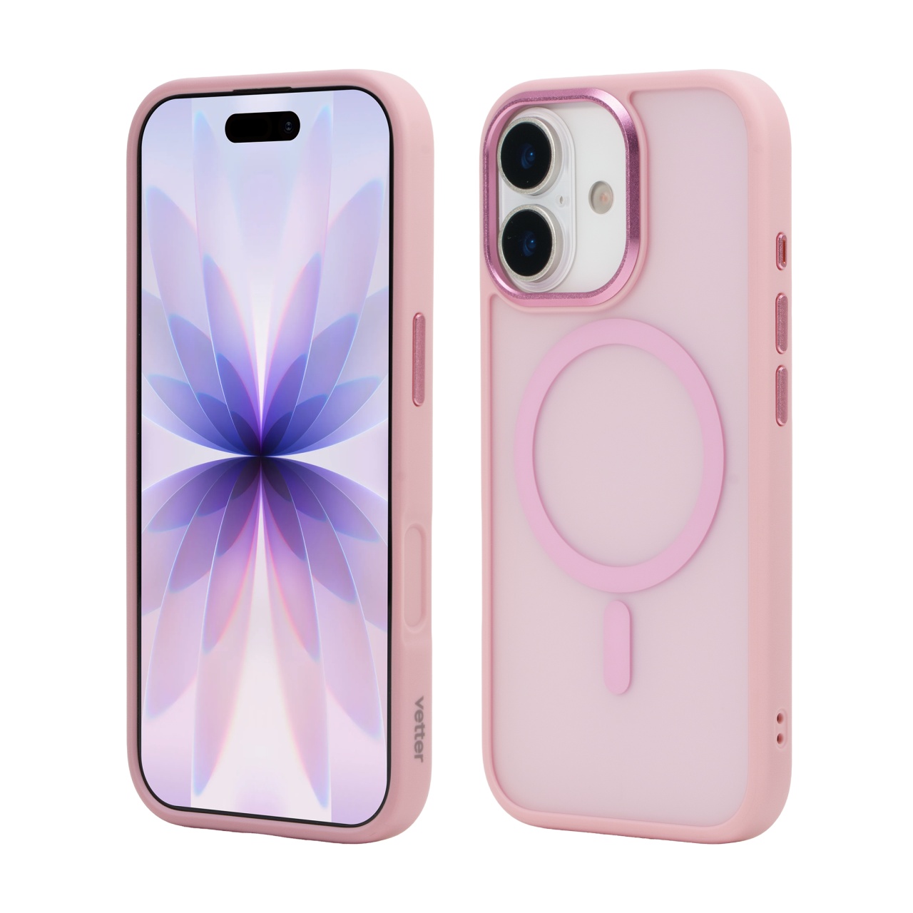 mac compatible keyboards Husa pentru iPhone 17, Clip-On Hybrid, Matt, MagSafe Compatible, Pink