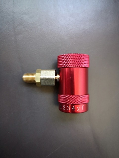 Cupla rapida cu robinet presiune inalta, pentru freon R1234yf