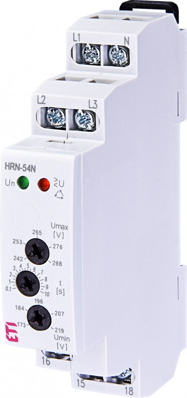 Releu monitorizre tenziune, trifazat HRN-54N, eti