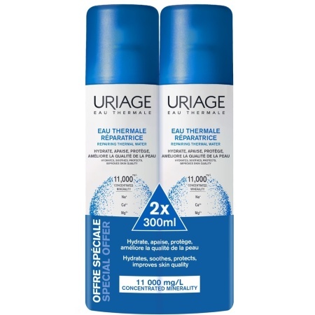 Pachet Apa termala, Uriage (Concentratie: Apa termala, Gramaj: 300 ml + 300 ml)