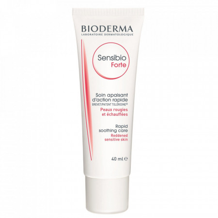 Crema regeneranta rapida Sensibio Forte, Bioderma, 40 ml (Concentratie: Crema pentru fata, Gramaj: 40 ml)