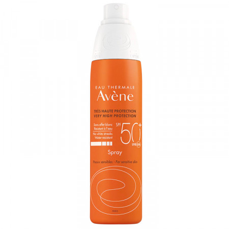 Spray pentru protectie solara SPF 50+ Avene Solare (Concentratie: Spray, Gramaj: 200 ml)