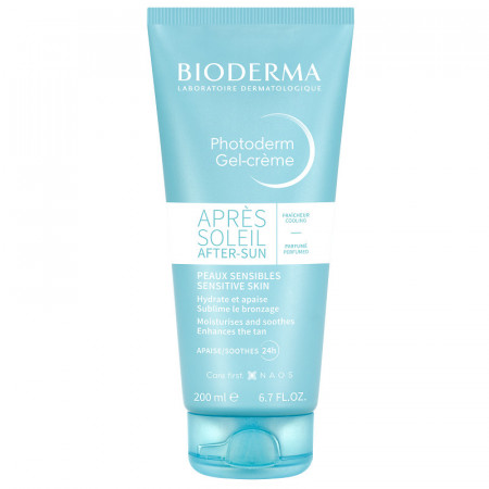 Gel-crema dupa expunerea la soare Bioderma Photoderm, 200 ml