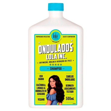 Sampon pentru par ondulat Ondulados Lola Inc Lola Cosmetics, 500 ml (Gramaj: 500 ml)