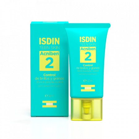 Gel crema matificant Isdin Acniben, 40 ml