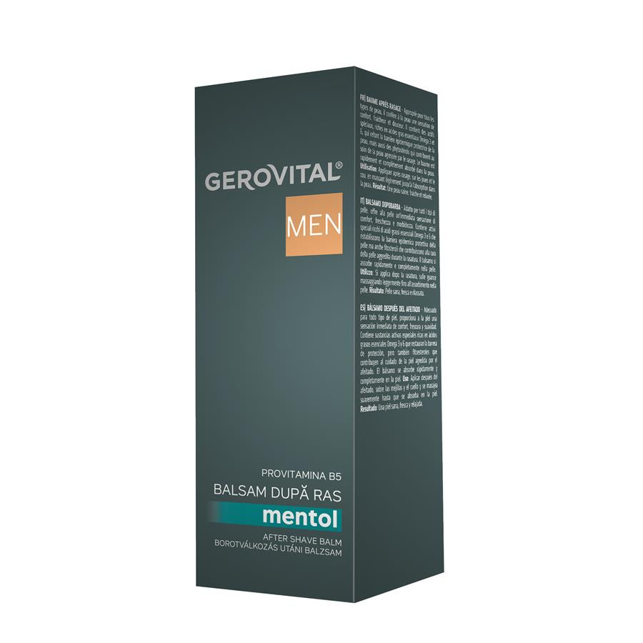 Balsam dupa ras Gerovital Men (Concentratie: After Shave Balsam, Gramaj: 100 ml)