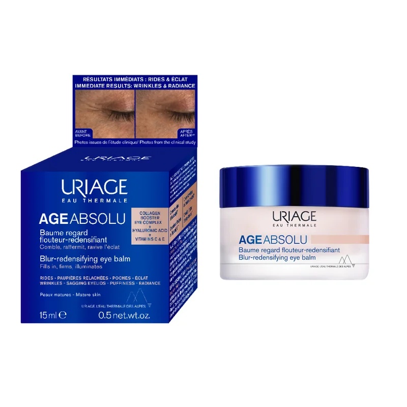 Hiris.ro Balsam redensifiant pentru conturul ochilor Age Absolu Uriage, 15 ml