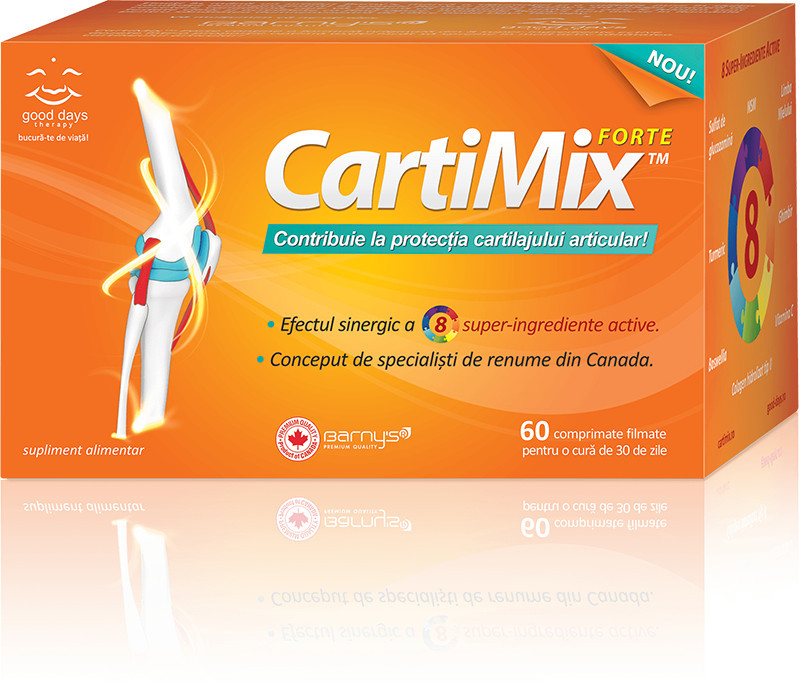 Barny\'s Cartimix Forte Good Days Therapy 60 capsule (Ambalaj: 60 capsule)