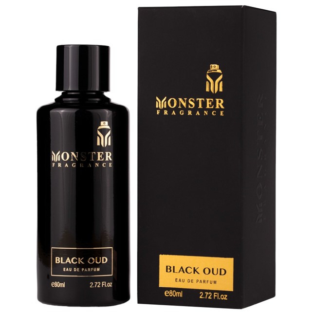 Black Oud Monster Fragrance Paris Corner, Apa de Parfum, Barbati, 80 ml (Gramaj: 80 ml)