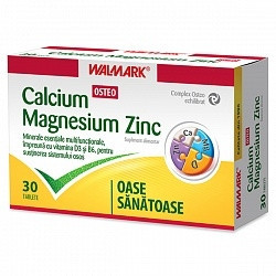 Calcium Magnesium Zinc Osteo Walmark 30 capsule (Ambalaj: 30 capsule)