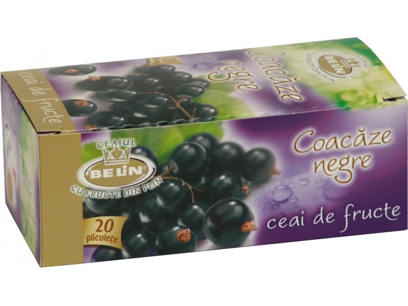 Ceai Coacaze Negre Belin NovaPlus 20 plicuri