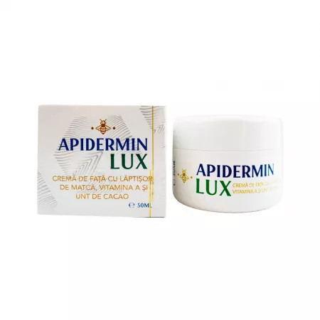 Crema de fata cu laptisor de matca Apidermin Lux 50 ml Complex Apicol