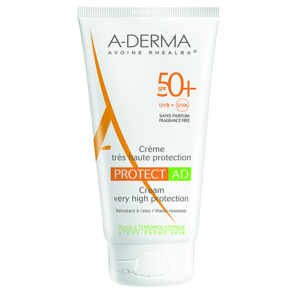 Crema protectie solara Protect AD SPF 50+ Laboratoires A- Derma (Concentratie: Crema, Gramaj: 150 ml)