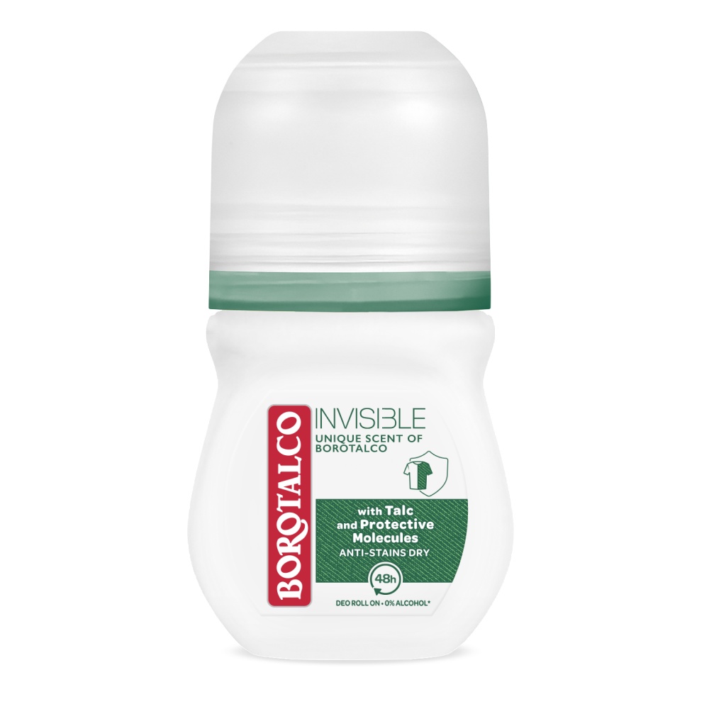 Deodorant roll-on Borotalco Invisible Original, 50 ml (Gramaj: 50 ml)