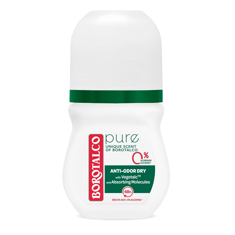 Deodorant roll-on Pure Original, Borotalco, 50 ml (Concentratie: Roll-On, Gramaj: 50 ml)