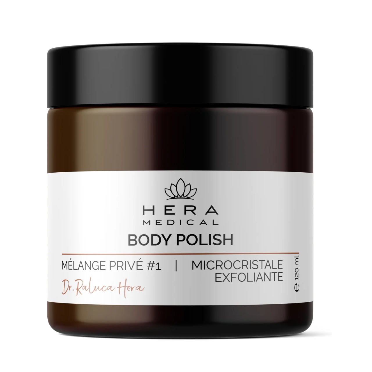 Exfoliant corporal fin cu saruri de Himalaya pentru netezire si revitalizare BODY POLISH | MÉLANGE PRIVÉ #1 120 ml