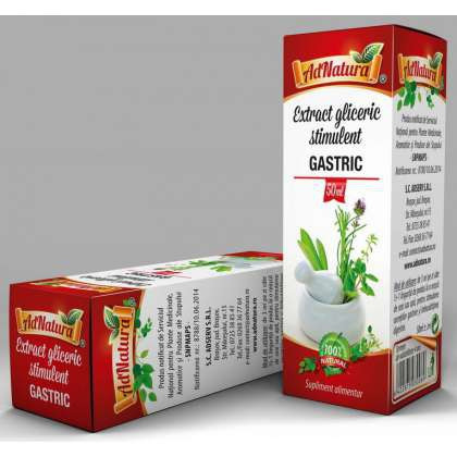 Extract Gliceric Stimulent Gastric AdNatura 50 ml