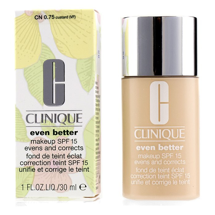 Fond de ten Clinique Even Better SPF 15 (Gramaj: 30 ml, Nuanta fond de ten: Cn 0.75)