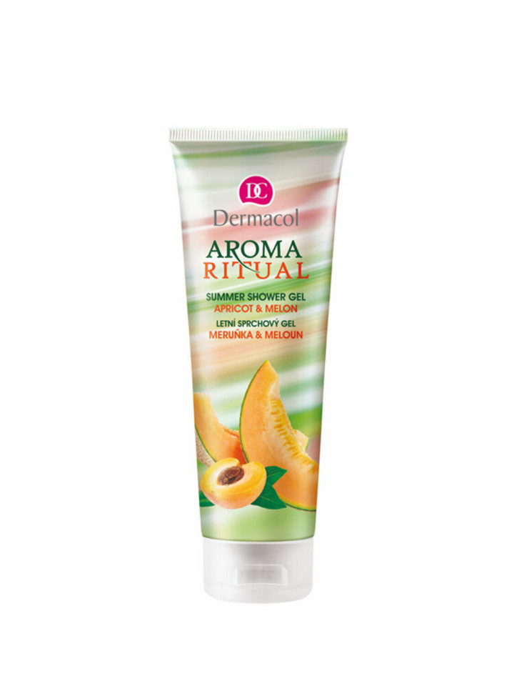 Gel de dus cu piersici si pepene galben, Aroma Ritual Summer, Dermacol (Concentratie: Gel de dus, Gramaj: 250 ml)