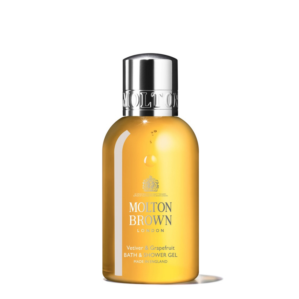 Gel de Dus Molton Brown, Vetiver & Grapefruit Bath 30 ml