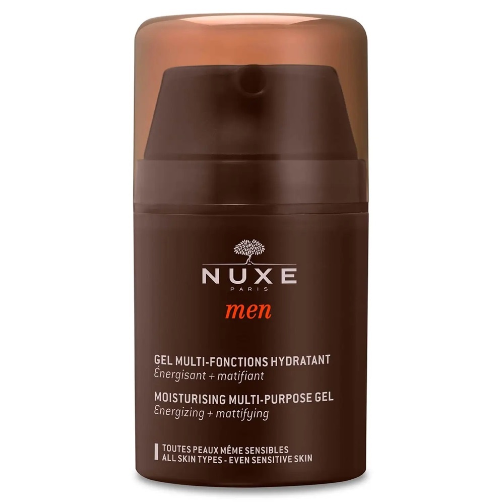 Gel hidratant multifunctional pentru toate tipurile de ten Nuxe Men, 50 ml