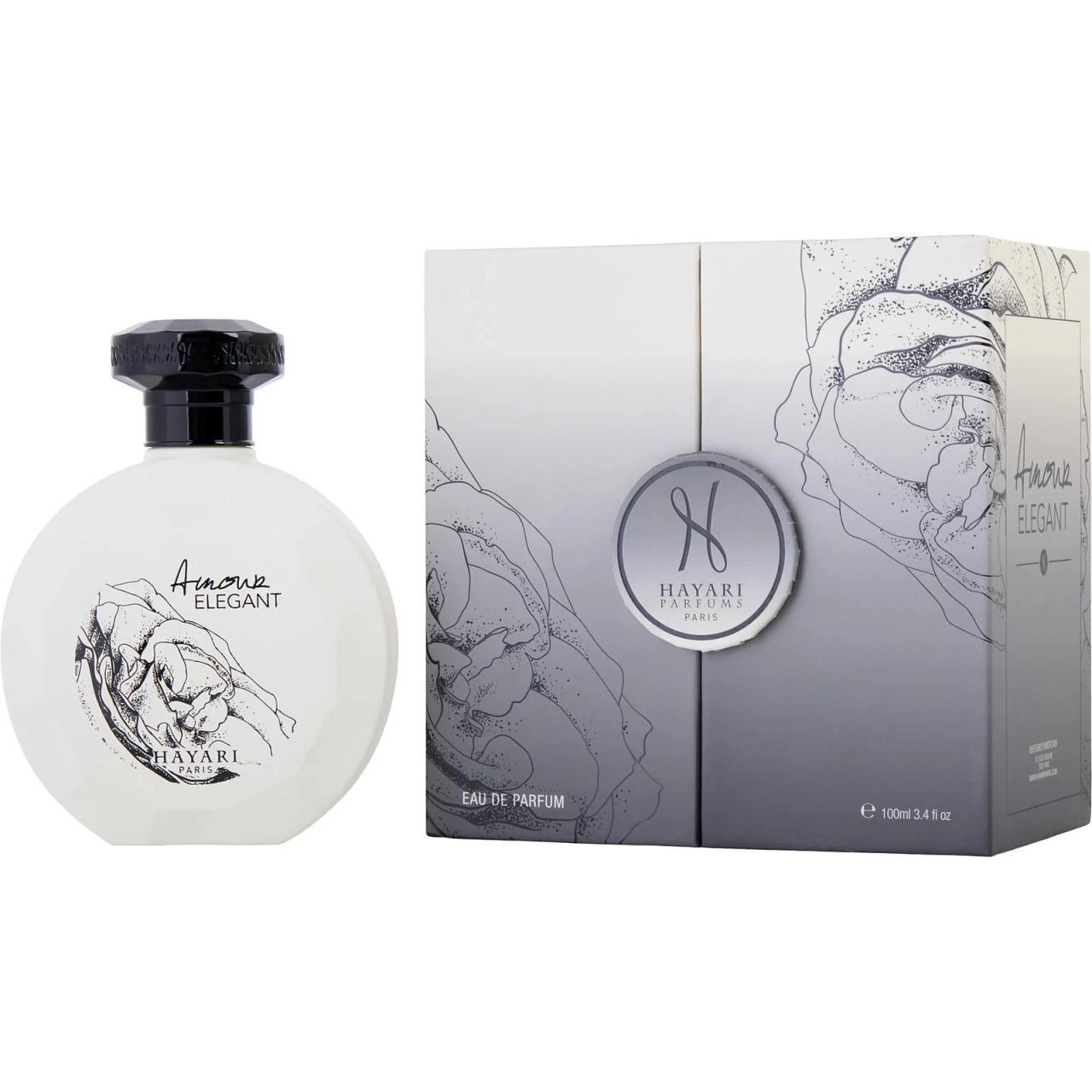Hayari Parfums Amour Elegant, Apa de Parfum, Unisex (Gramaj: 100 ml)