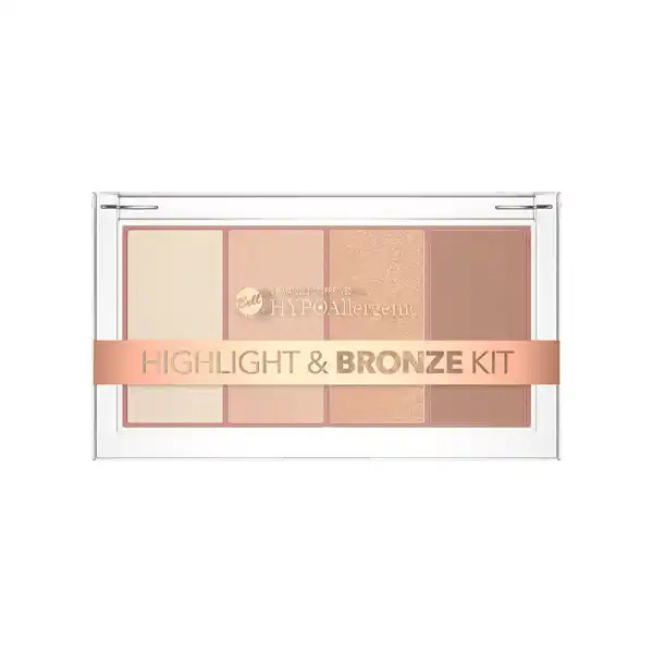 Iluminator Hypoallergenic Highlight & Bronze Kit Eveline Cosmetics, 20 g