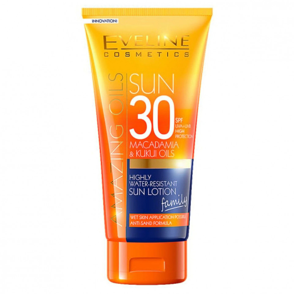 Lapte de plaja, Sun SPF30, Eveline Cosmetics, 200 ml