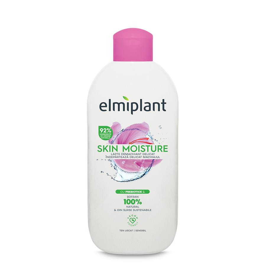 Lapte Demachiant Catifelat Skin Moisture Elmiplant (Concentratie: Demachiant, Gramaj: 200 ml)