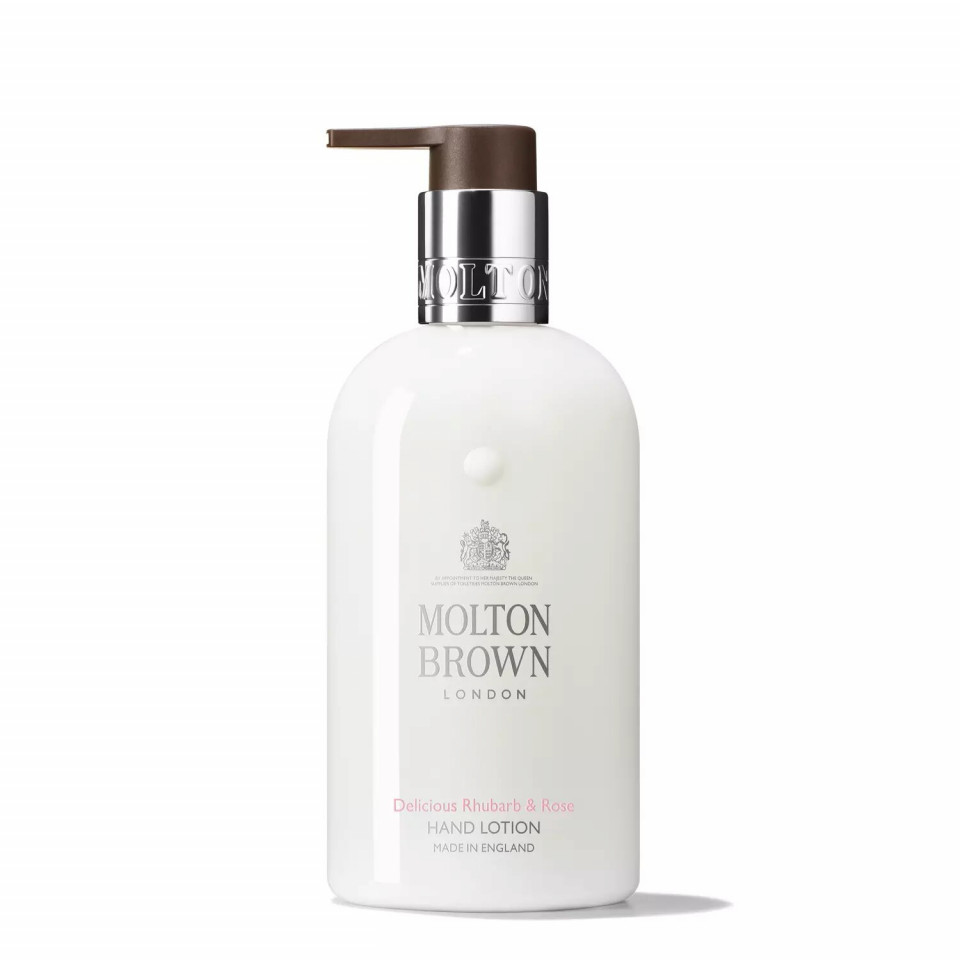 Lotiune pentru maini Molton Brown Delicious Rhubarb & Rose Soothing, 300ml (Concentratie: Crema de maini, Gramaj: 300 ml)