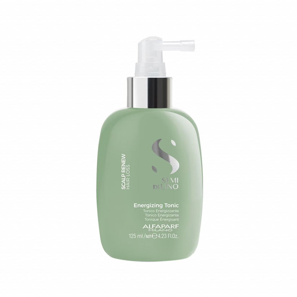 Lotiune tonica energizanta anti-caderea parului Alfaparf Semi di Lino Scalp Renew Energizing (Concentratie: Tratamente pentru par, Gramaj: 125 ml)