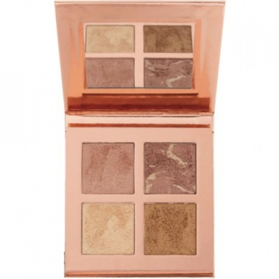 Paleta iluminatoare Makeup Revolution London Face Quad (Gramaj: 14 g, Concentratie: Iluminator , CUL