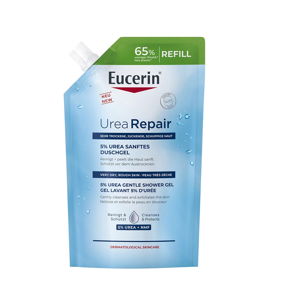 Rezerva gel de dus reparator cu 5% uree, Ureea Repair Eucerin, 400 ml