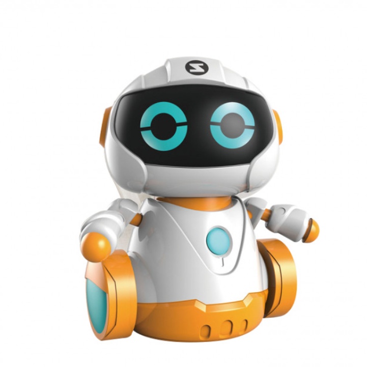 Robot interactiv inteligent cu senzor de urmarire a liniilor si efecte sonore