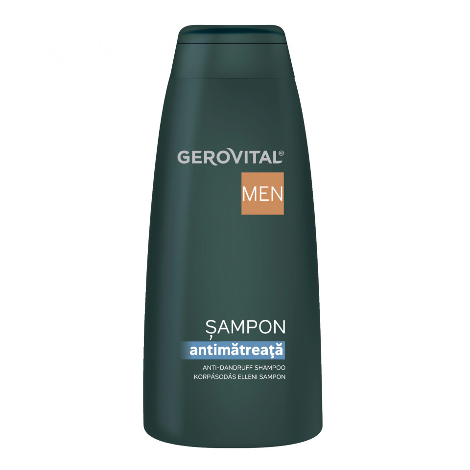 Sampon antimatreata Gerovital Men (Concentratie: Sampon, Gramaj: 400 ml)