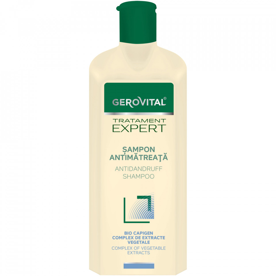 Sampon antimatreata Gerovital TratamentExpert (Concentratie: Sampon, Gramaj: 400 ml)