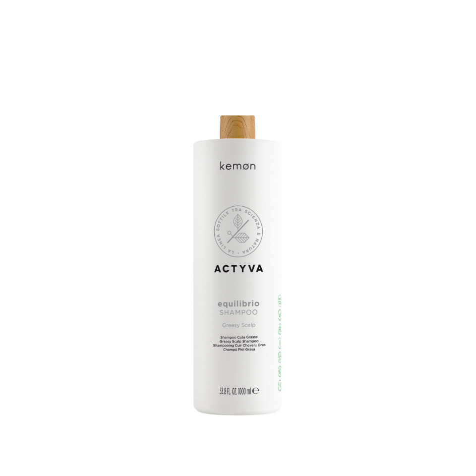 Sampon pentru echilibrare scalp Kemon Actyva Equilibrio (Concentratie: Sampon, Gramaj: 1000 ml)