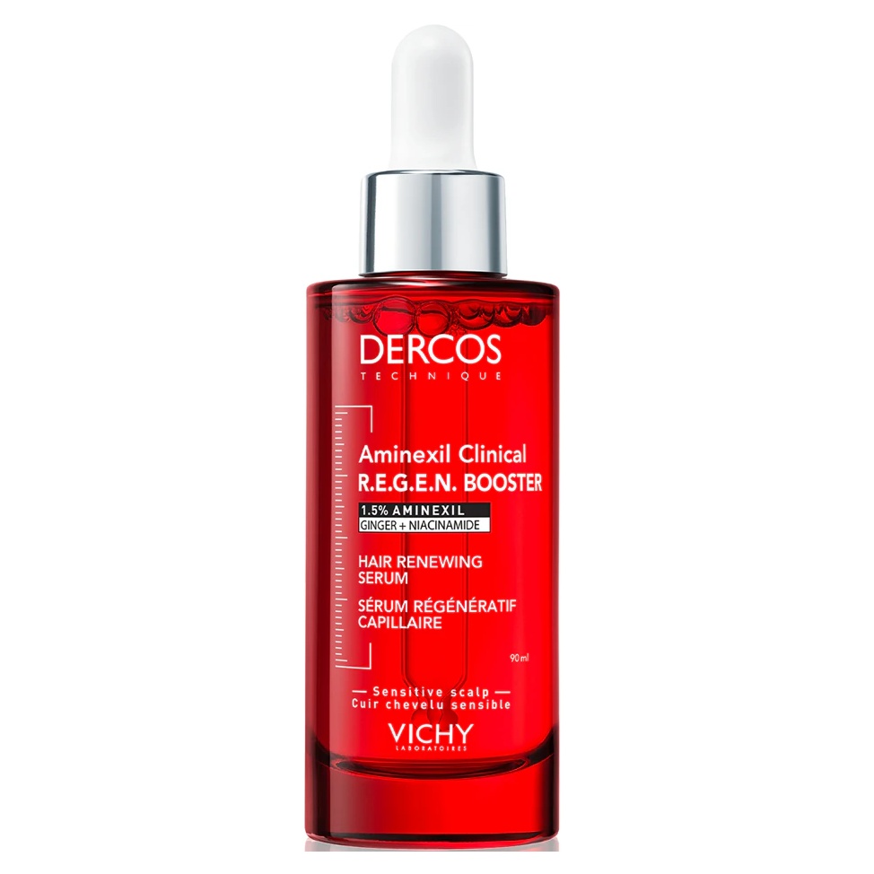 Serum capilar cu efect de regenerare Aminexil Clinical R.E.G.E.N. Booster, Vichy, 90 ml