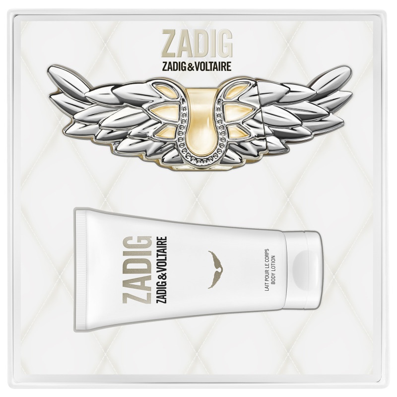 Set cadou Zadig & Voltaire Zadig, Apa de Parfum Femei, 50 ml + Lotiune de corp, 50 ml
