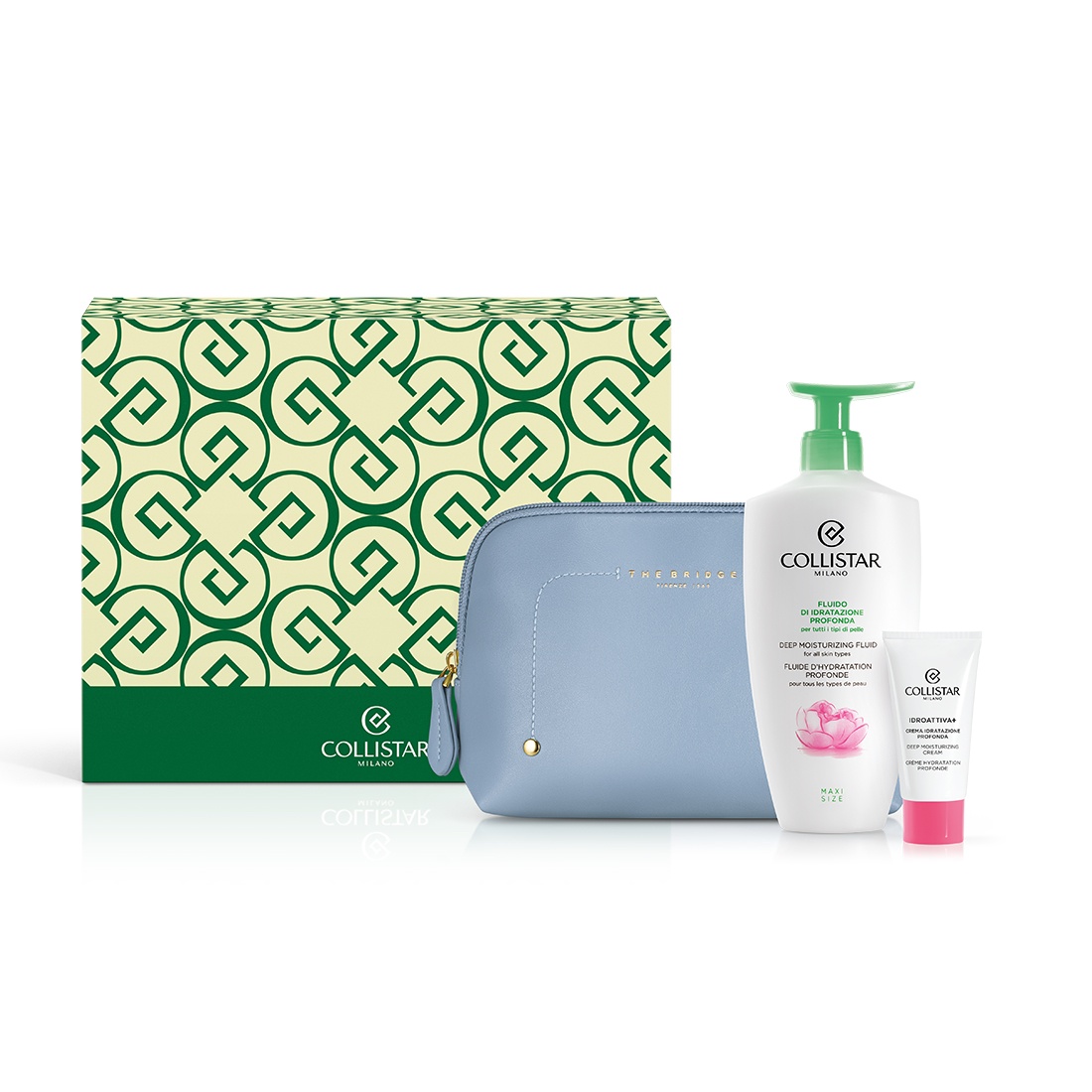 Set Collistar Special Perfect Body - Lotiune hidratanta 400 ml + Crema gel fata 25 ml + Pouch