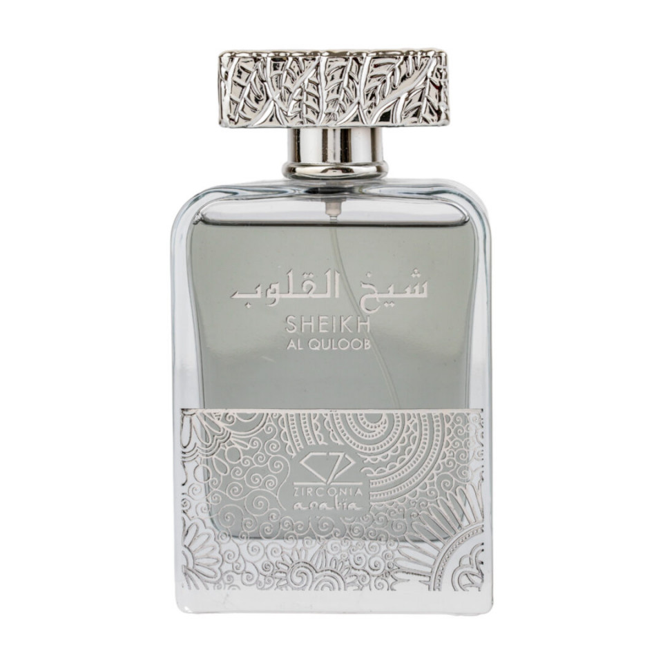 Sheikh Al Quloob Zirconia, Apa de Parfum, Barbati, 100 ml (Concentratie: Apa de Parfum, Gramaj: 100 ml)